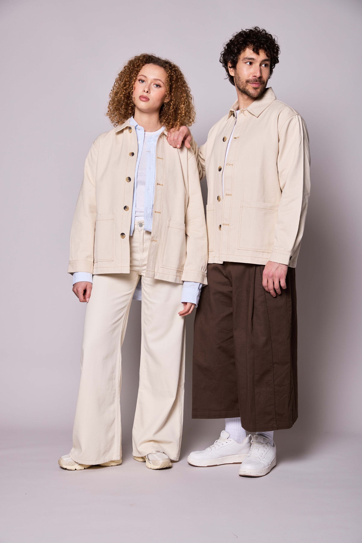 Marcel Off-white unisex jacket