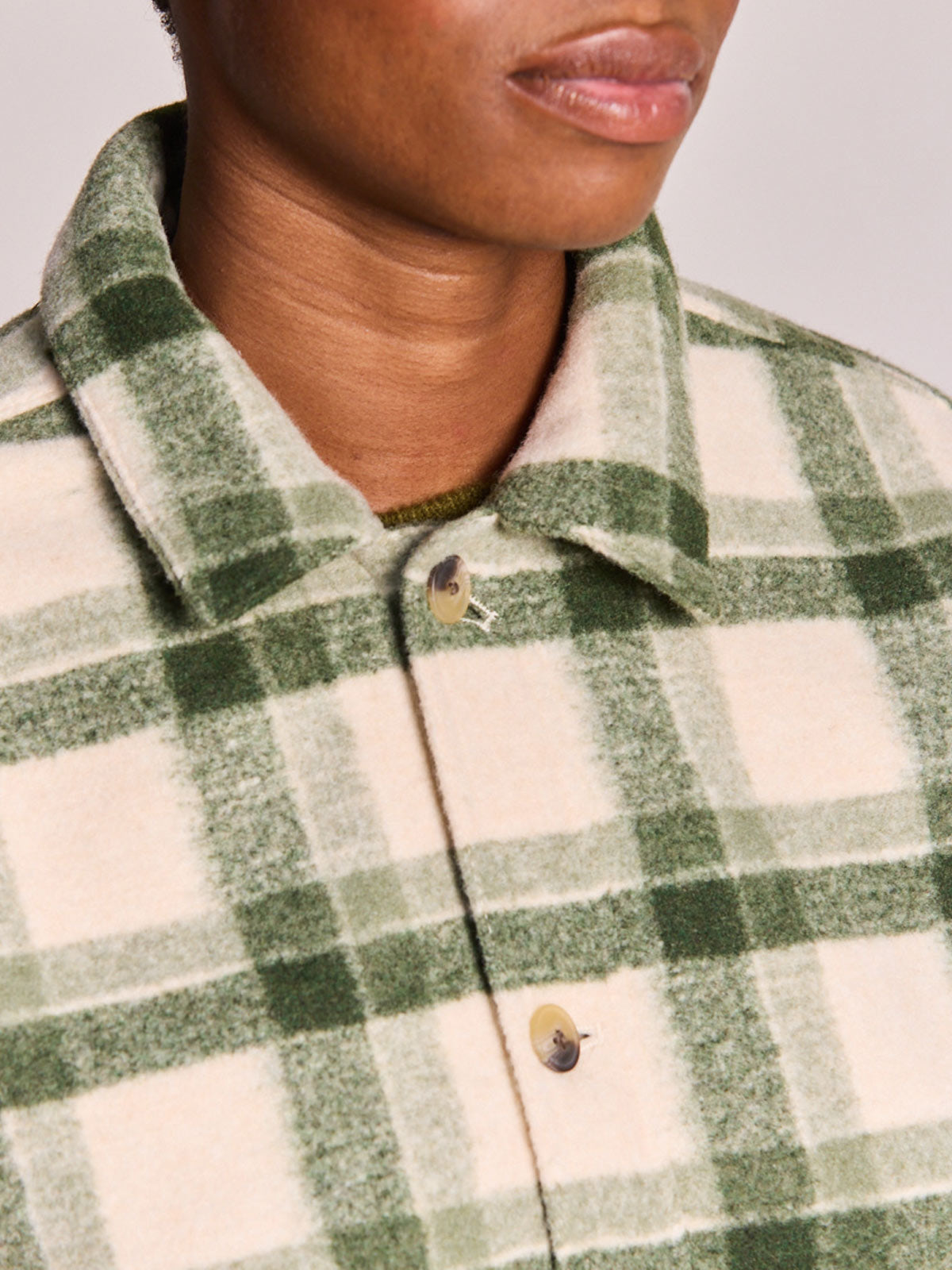 Marcel Green Tartan unisex jacket