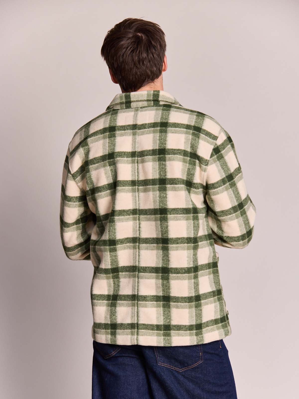 Marcel Green Tartan unisex jacket
